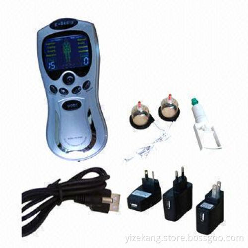 Digital therapy machine from E-Tong, with heating pads of three channels